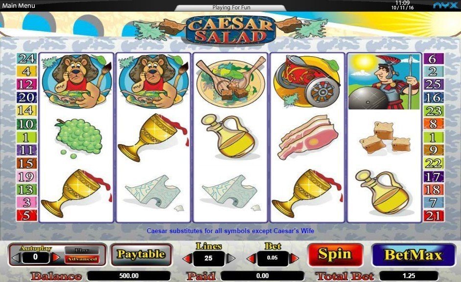 Caesar Salad Slot Review