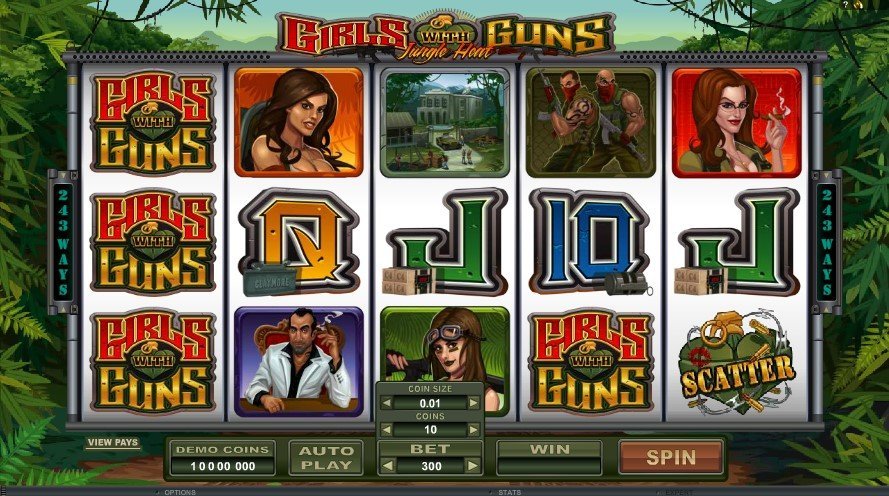 Girls With Guns Jungle Heat Slot Review