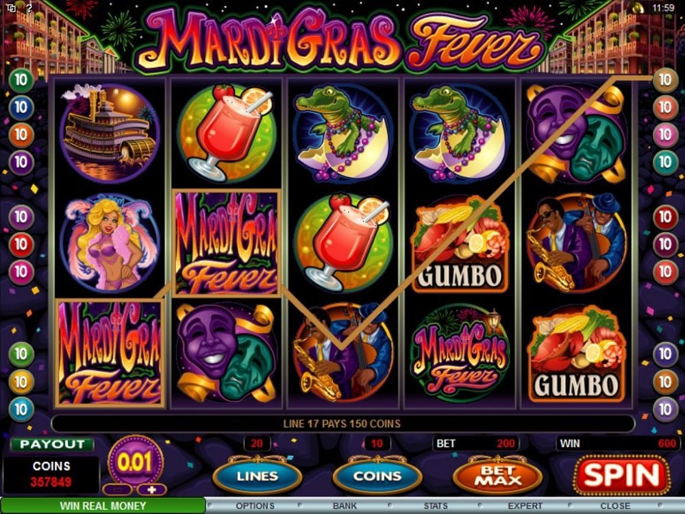 Mardi Gras Fever Slot Review