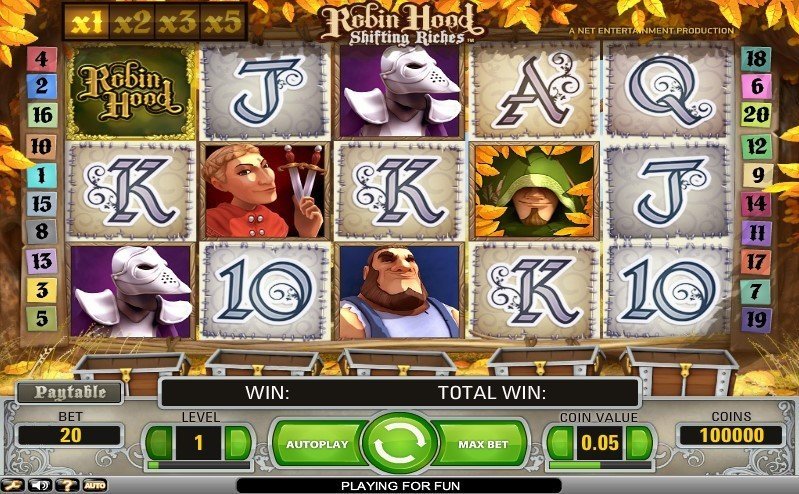 Robin Hood Shifting Riches Slot Review